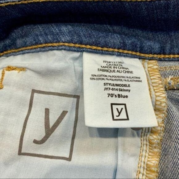 Yummie by Heather Thomson, 70’s Blue, EUC, size 27 - Picture 8 of 8